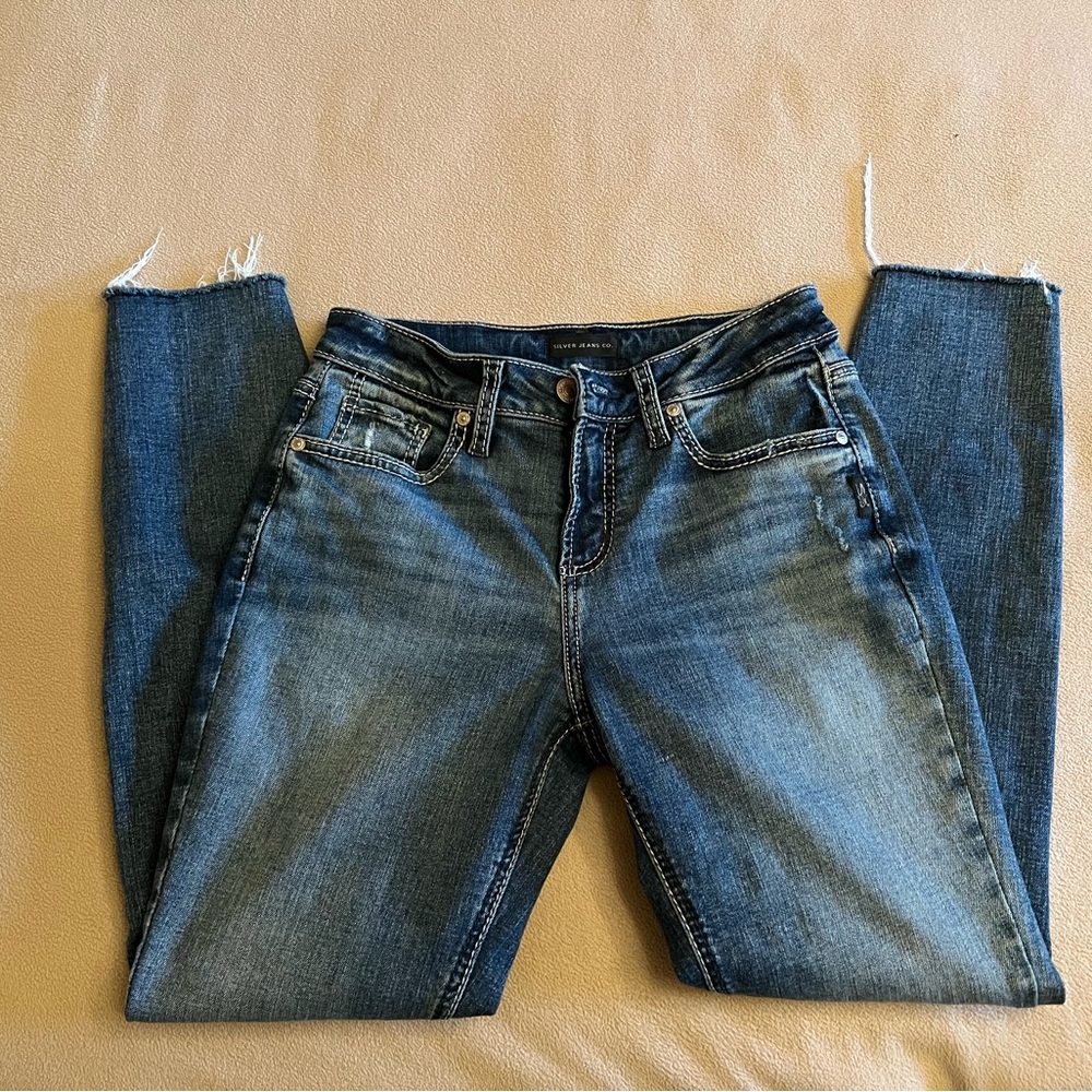 Silver Jeans Straight Leg Denim
